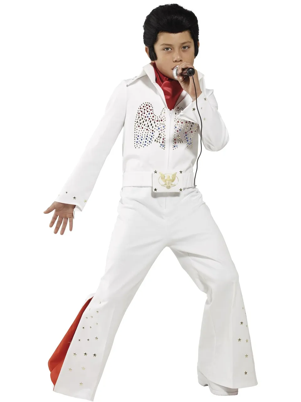 smiffys-fever-elvis-kost-m-wei-jungen-gr-l-adler image 1