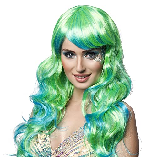 boland-wigs-85742-aqua-per-cke-lang-gr-n-t-rkis-meerjungfrau image 6