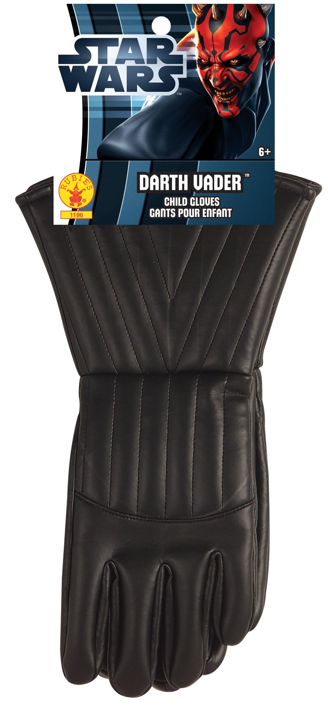 rubie-s-deluxe-darth-vader-stulpenhandschuhe-schwarz-kinder image 2