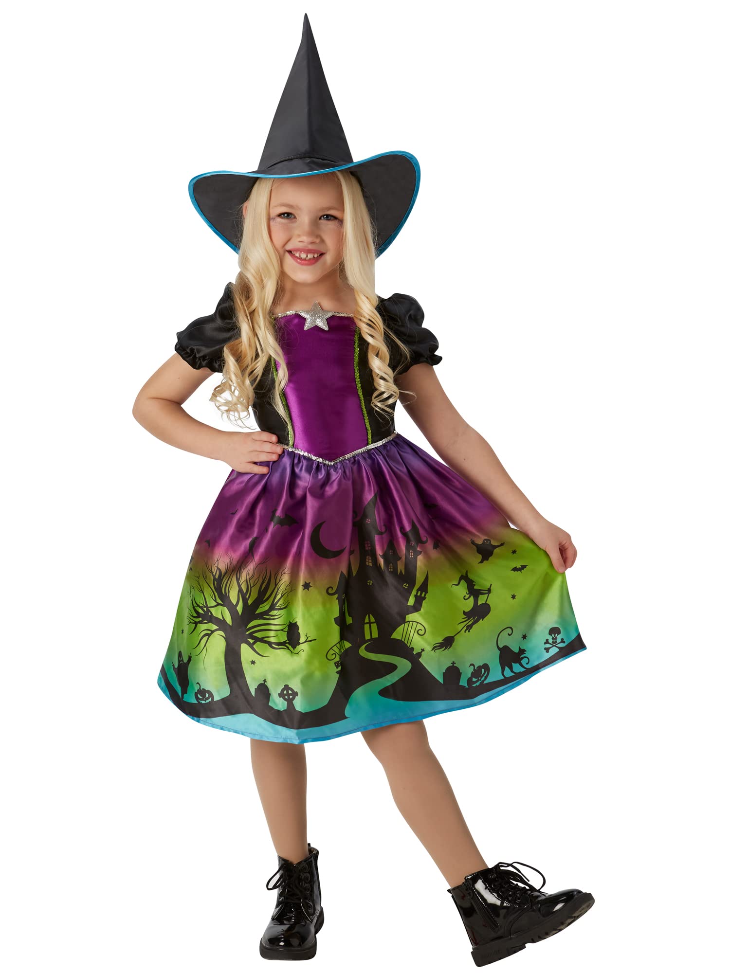 rubie-s-deluxe-ombre-witch-hexenkost-m-kinder-hexe image 2