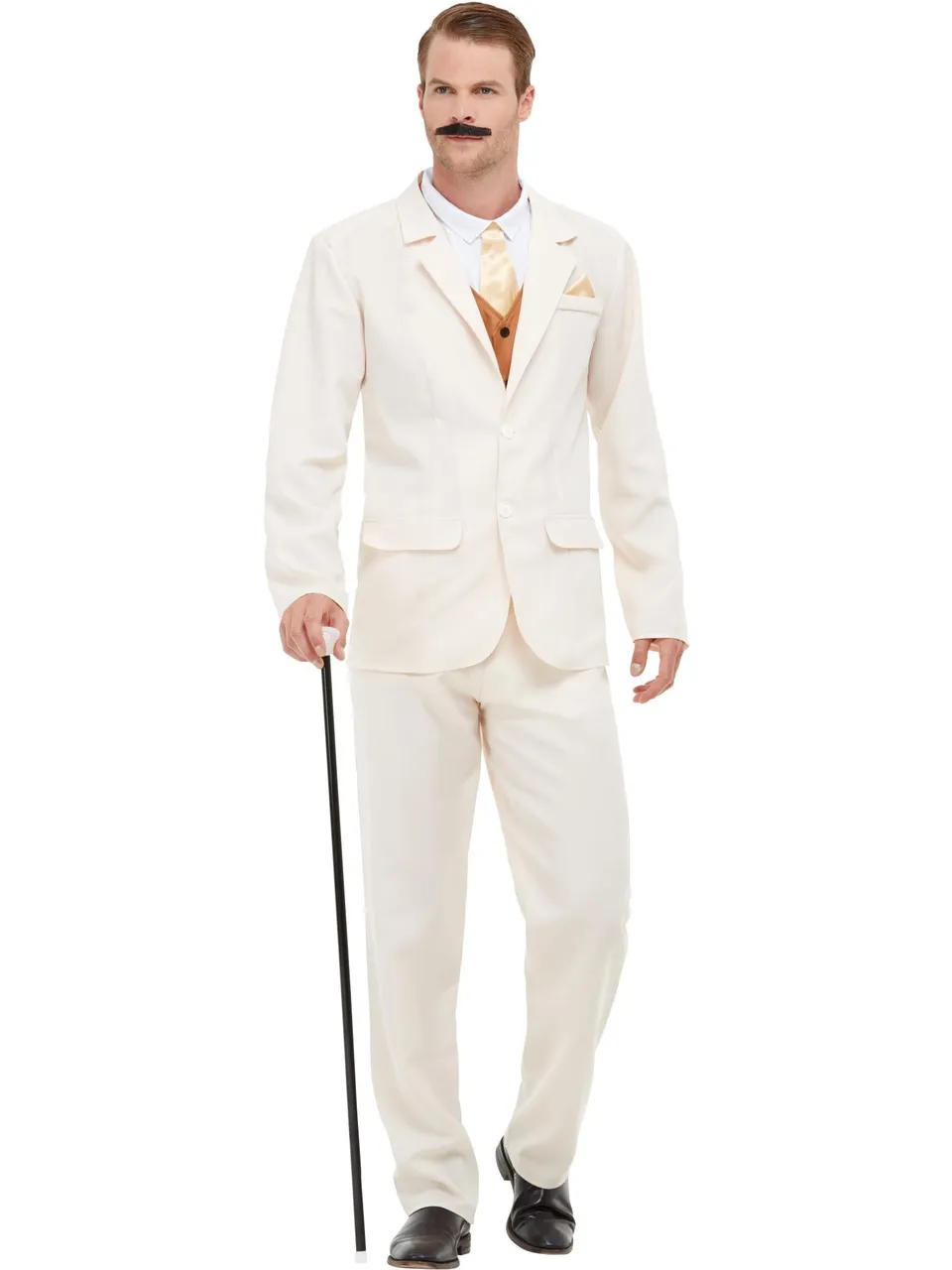 smiffys-fever-20er-jahre-gent-kost-m-herren-creme-xl image 1