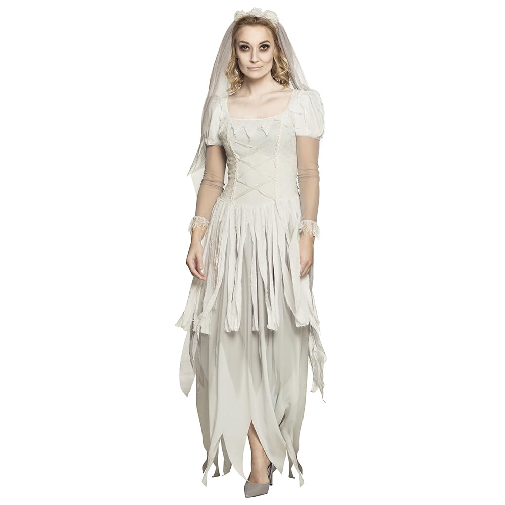 boland-geister-braut-kost-m-damen-36-38-kleid-schleier image 1