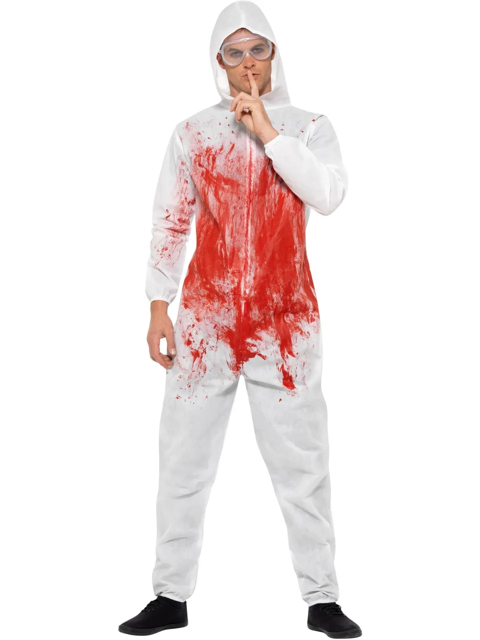 smiffys-fever-bloody-forensic-overall-kost-m-herren-m-blut image 1