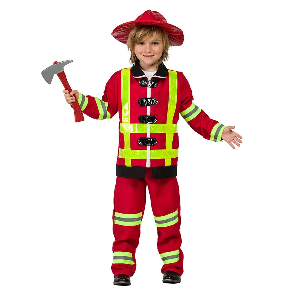 boland-feuerwehrmann-kinderkost-m-7-9-jahre-128-140-rot image 1
