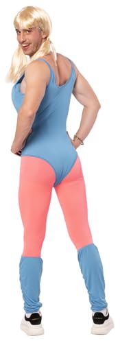 rubie-s-deluxe-gym-man-kost-m-erwachsene-jumpsuit-lustig image 8