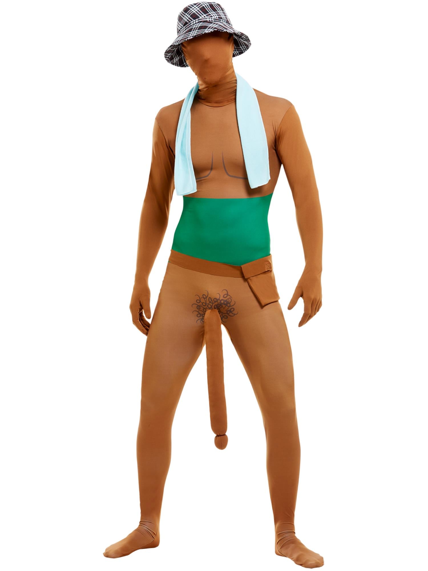 smiffys-fever-big-willy-man-kost-m-herren-gr-m-overall-lustig image 1