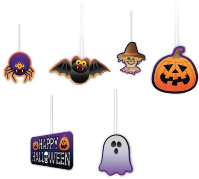 rubies-halloween-h-ngedeko-6er-set-karton-zum-aufh-ngen image 1