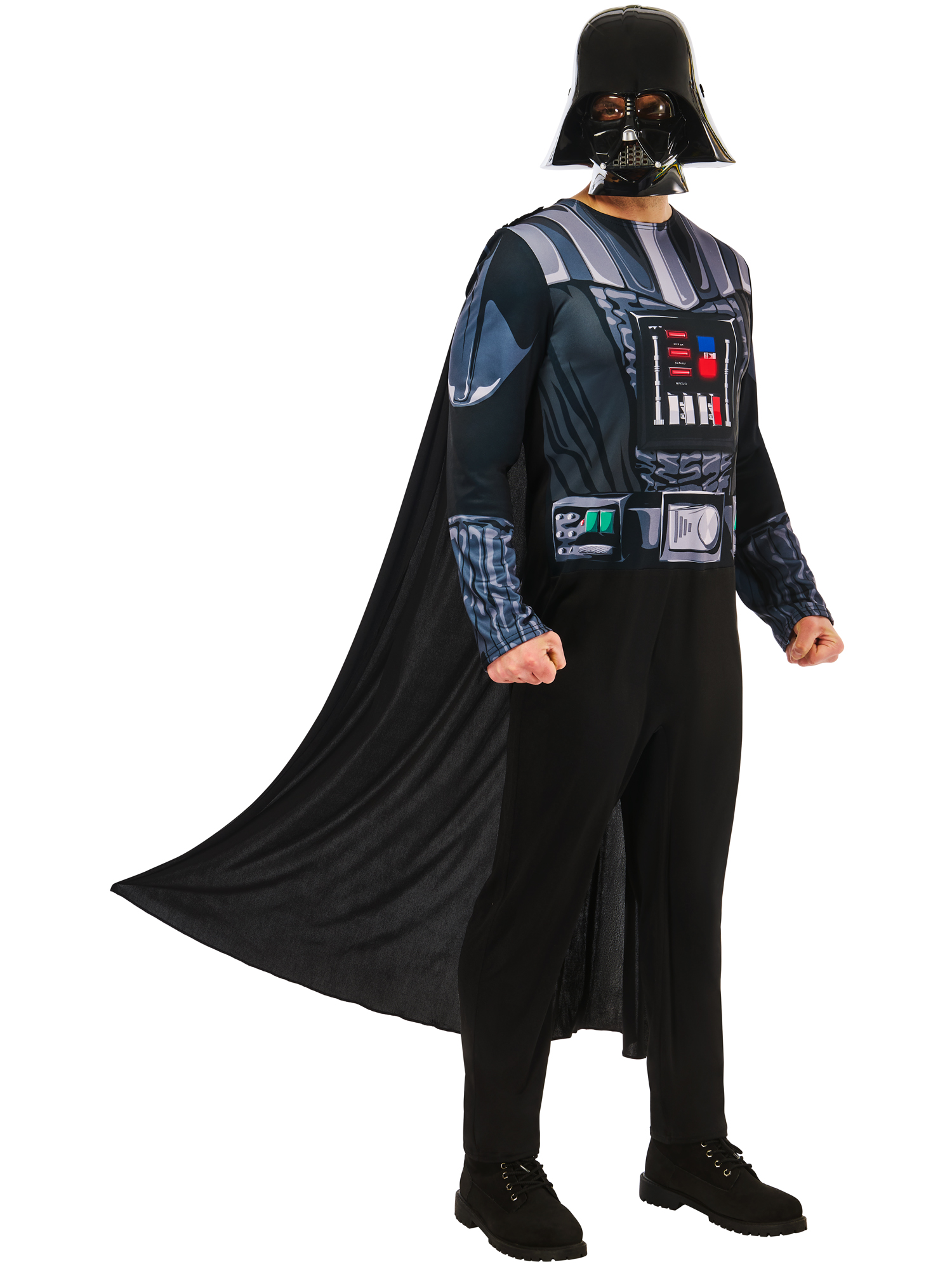 rubies-darth-vader-kost-m-erwachsene-basic-schwarz image 4