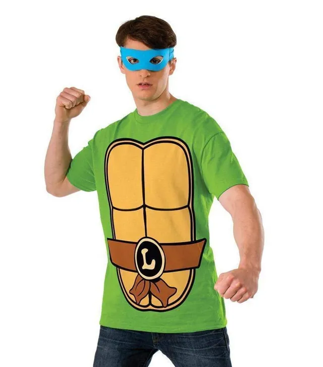 rubie-s-deluxe-ninja-turtles-kost-m-leonardo-shirt-maske image 1