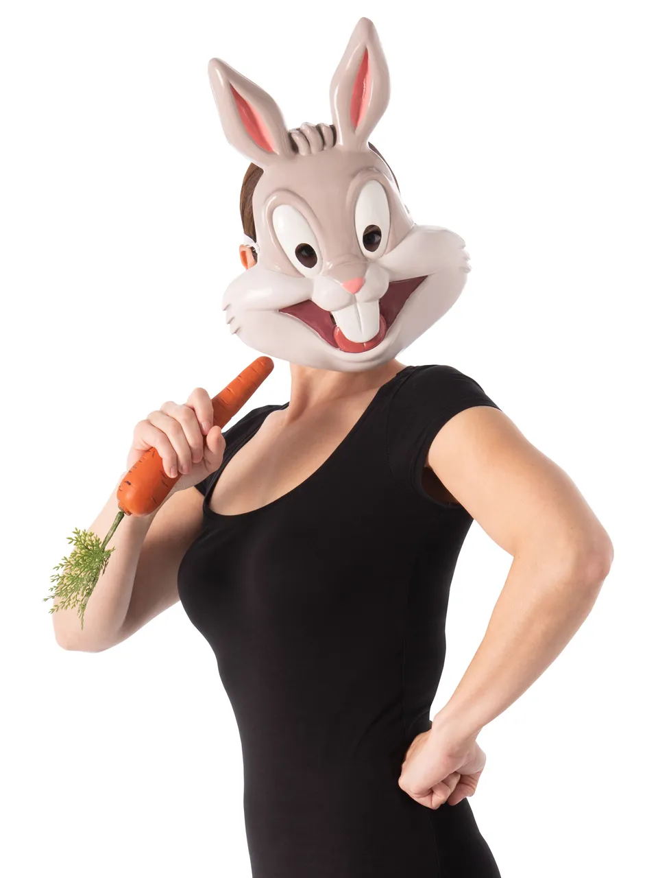 rubie-s-bugs-bunny-maske-kinder-pvc-halbmaske-ab-6-jahren image 1
