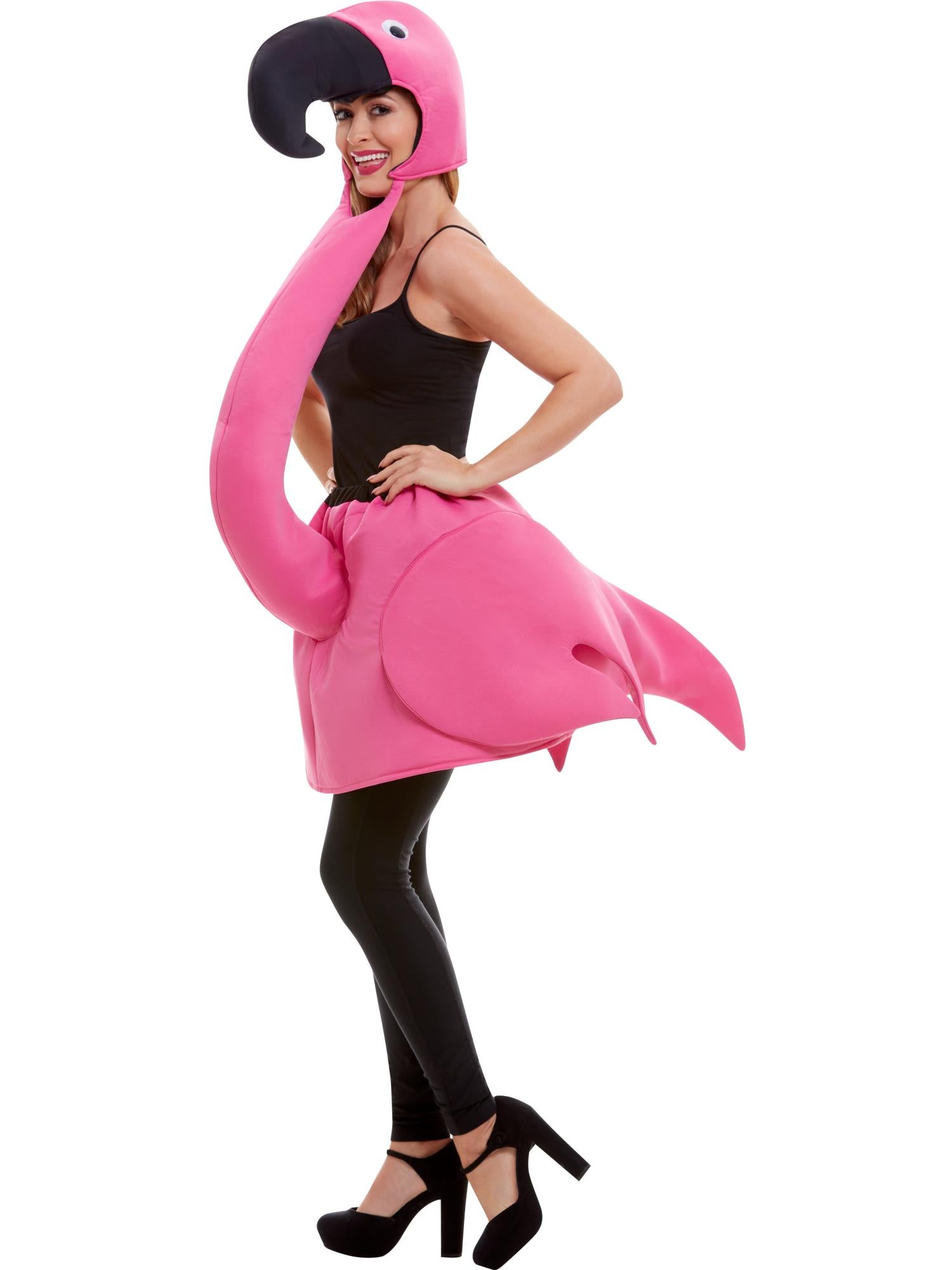 smiffys-flamingo-kost-m-pink-mit-kapuzen-umhang image 5