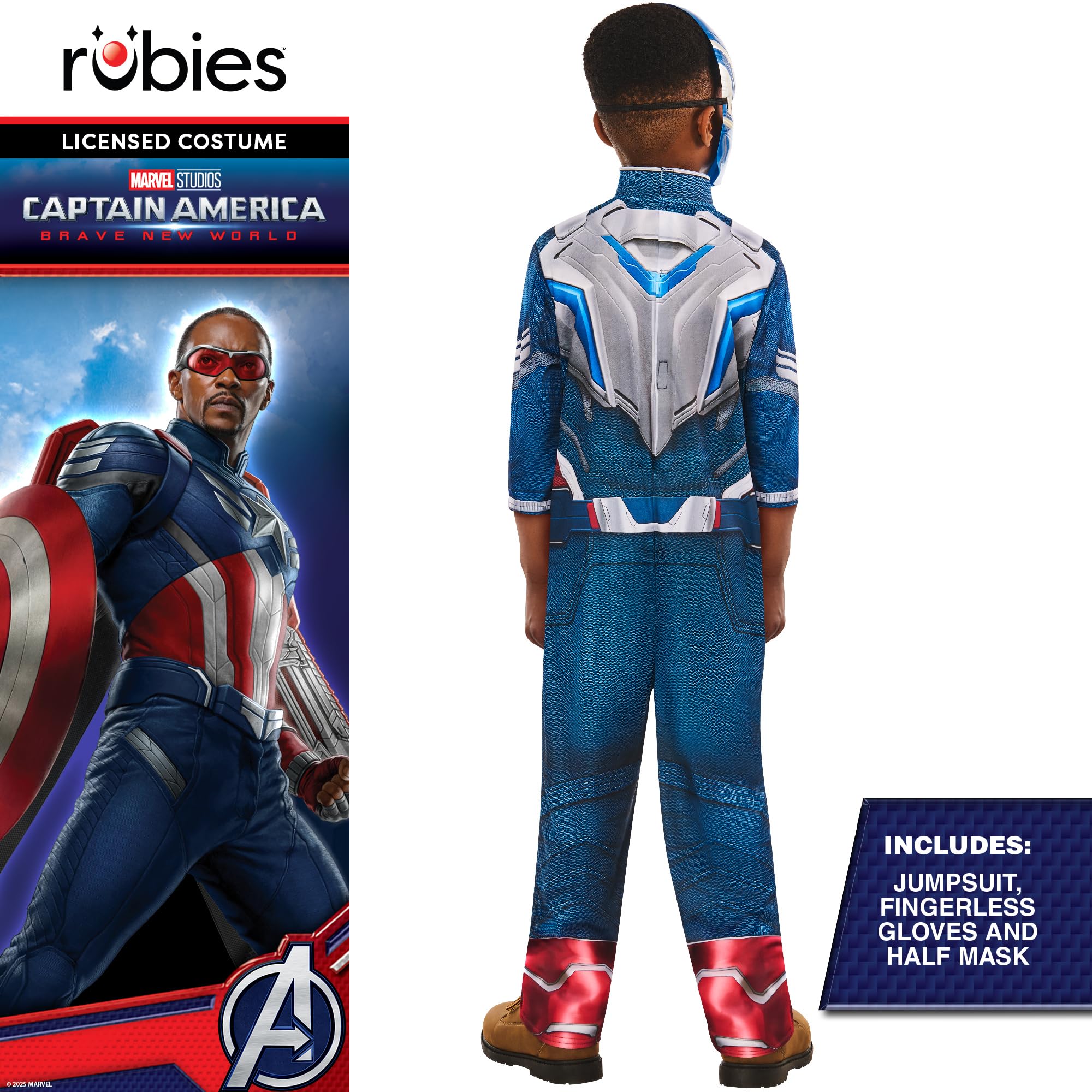 rubie-s-deluxe-brave-world-captain-america-kinderkost-m-11-12-jahre image 4