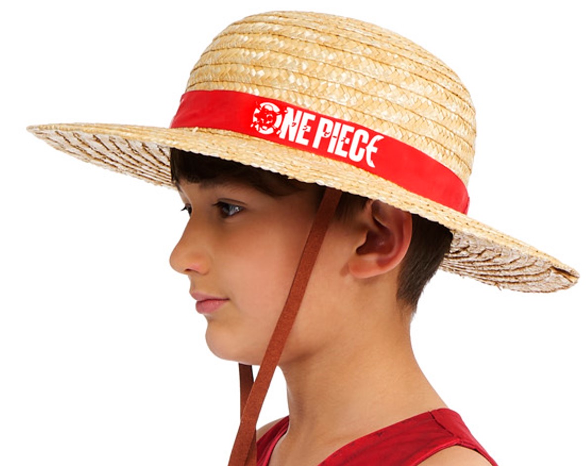 rubies-luffy-canotier-strohhut-one-piece-filz-mit-kordel image 2