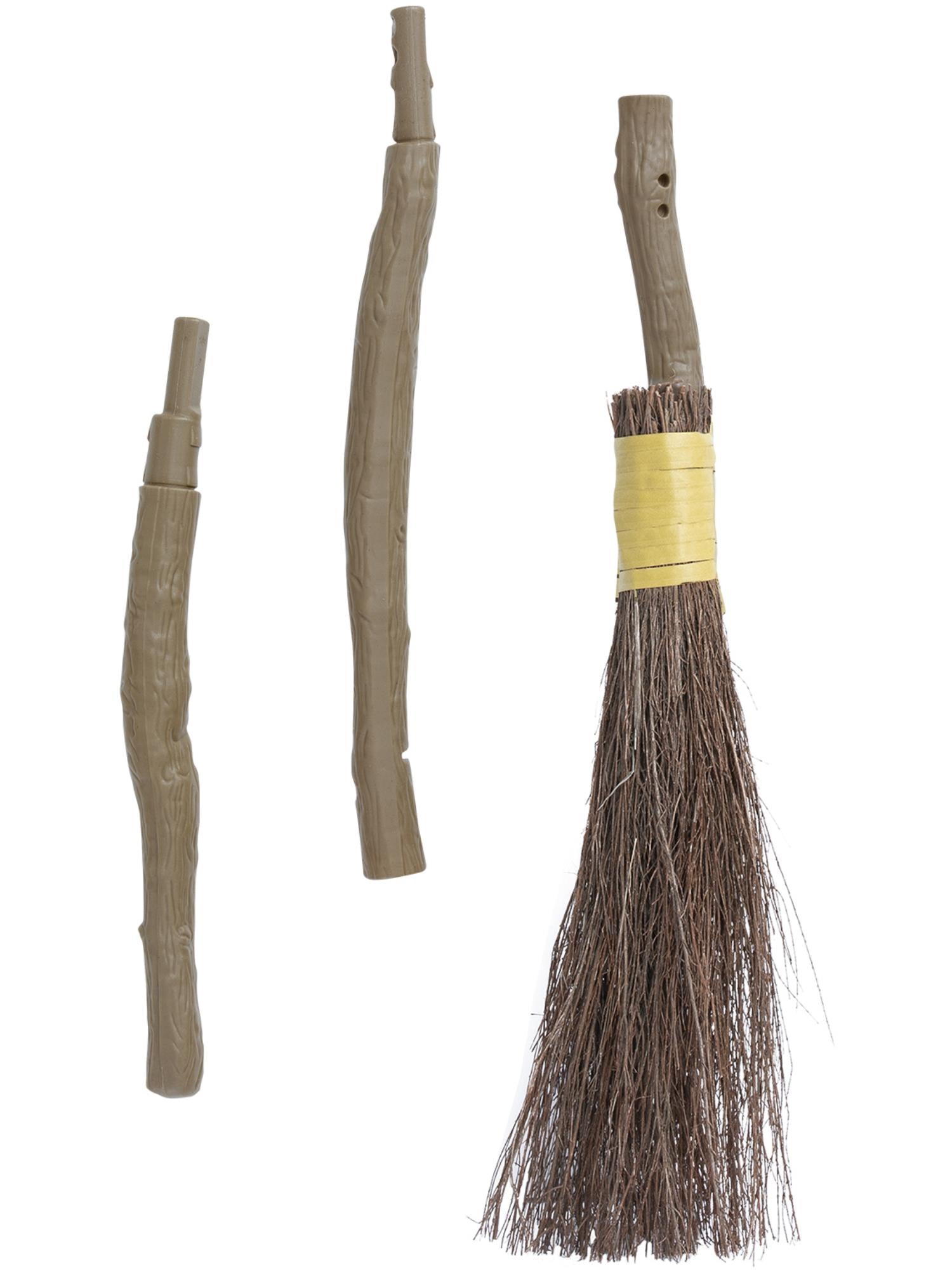 smiffys-fever-besen-98-cm-hexenbesen-braun-grau-3-teilig image 2