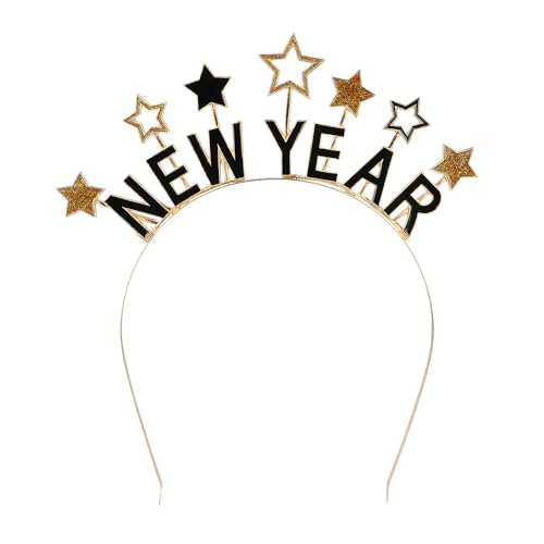 boland-new-year-tiara-haarreif-schwarz-gold-sterne image 5