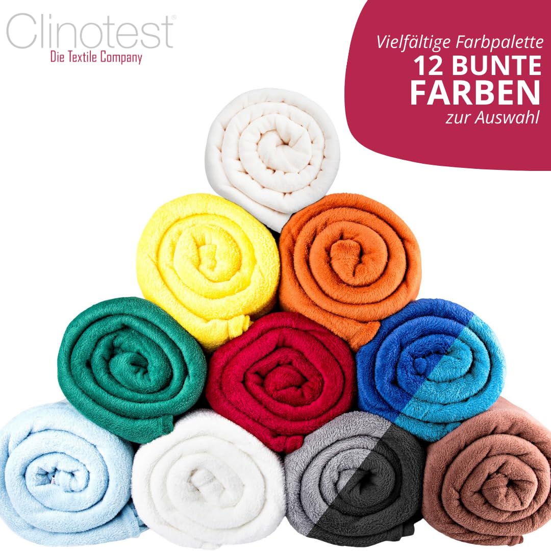 clinotest-bettwaren-kuscheldecke-blau-150x220-polyester image 5