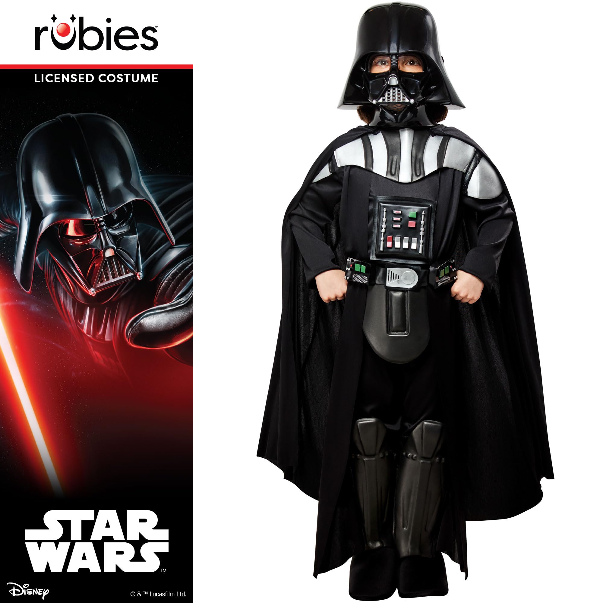 rubie-s-deluxe-darth-vader-kost-m-kinder-m-mit-maske image 5