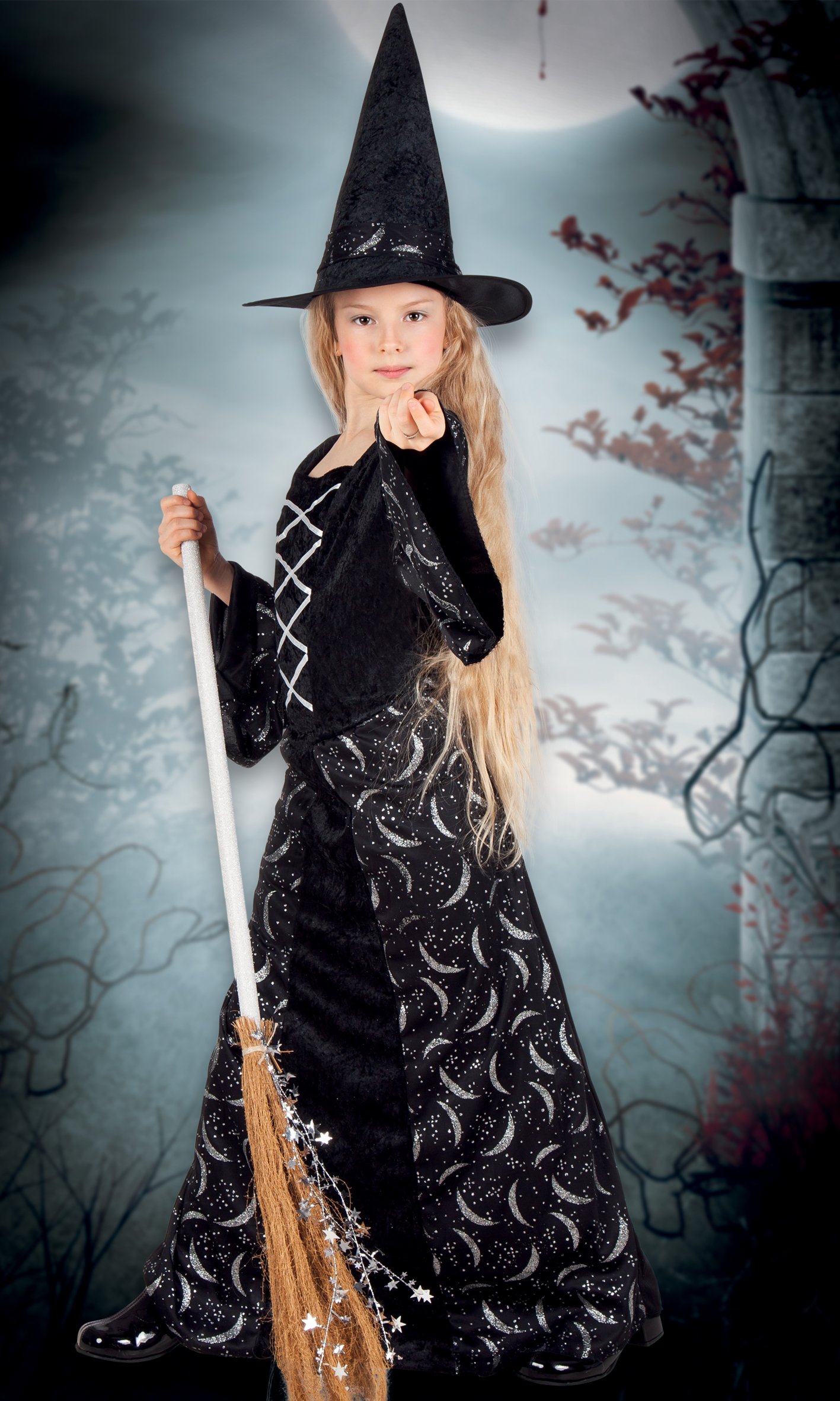 boland-halloween-midnight-witch-hexenkost-m-kinder-gr-128 image 2