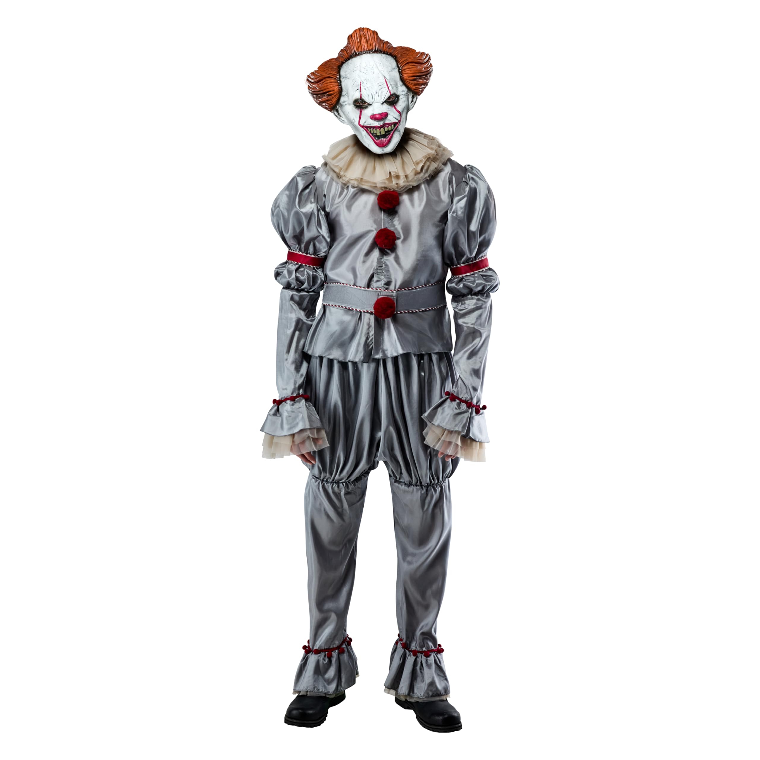 rubie-s-deluxe-pennywise-maske-erwachsene-vinyl-einheitsgr-e image 4