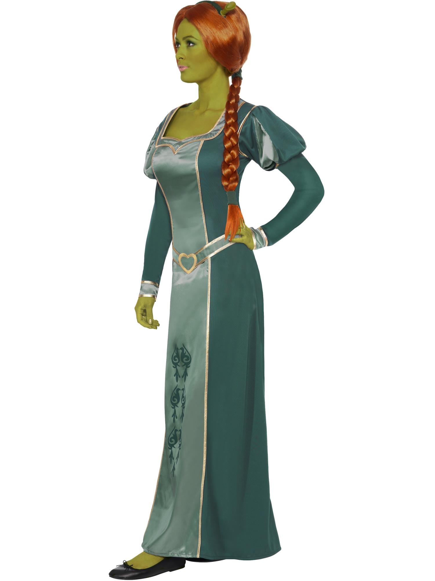 smiffys-fever-shrek-fiona-kost-m-kleid-per-cke-gr-n-m image 3