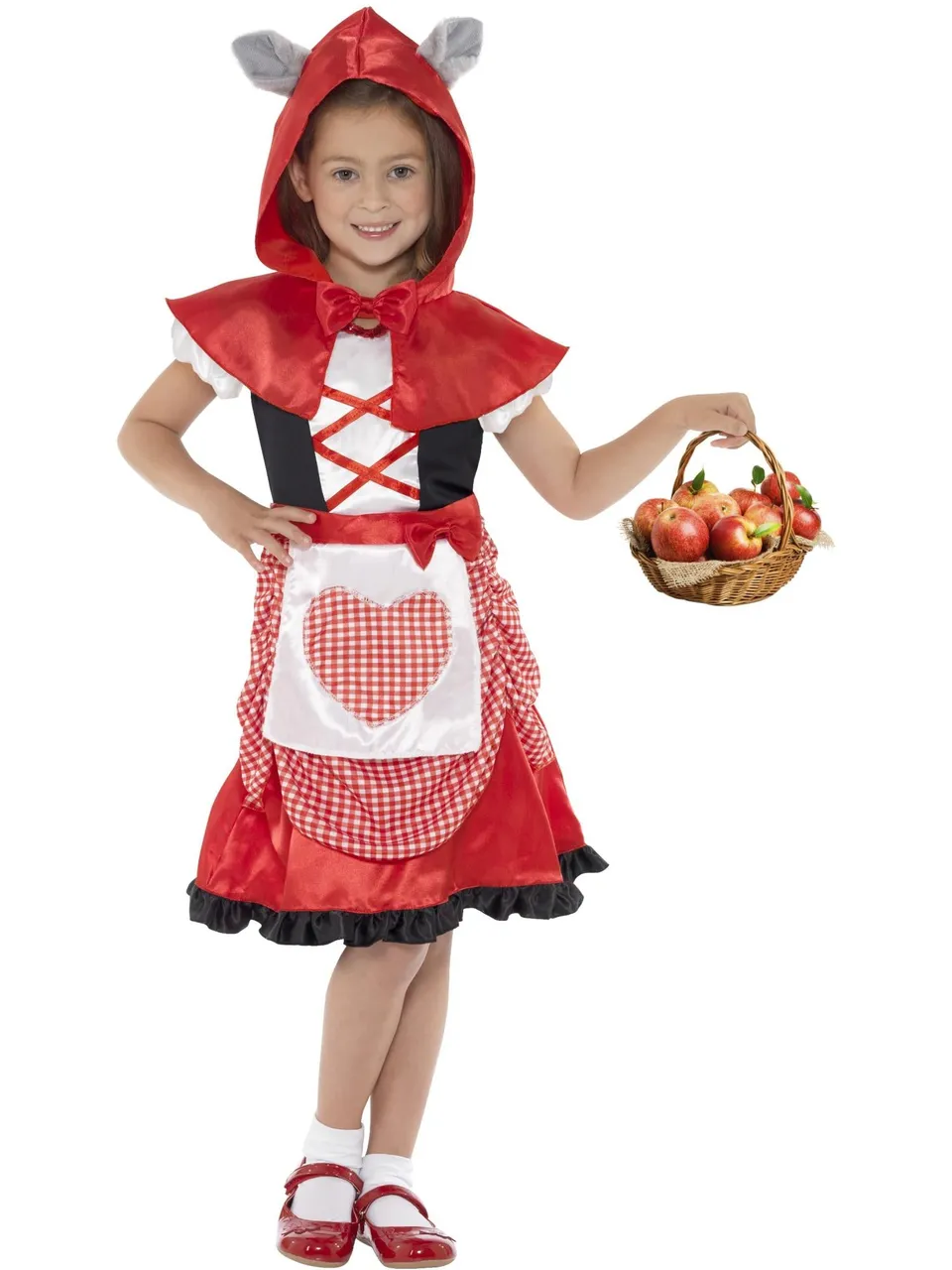 smiffys-fever-miss-hood-kost-m-rot-gr-m-7-9-jahre image 1