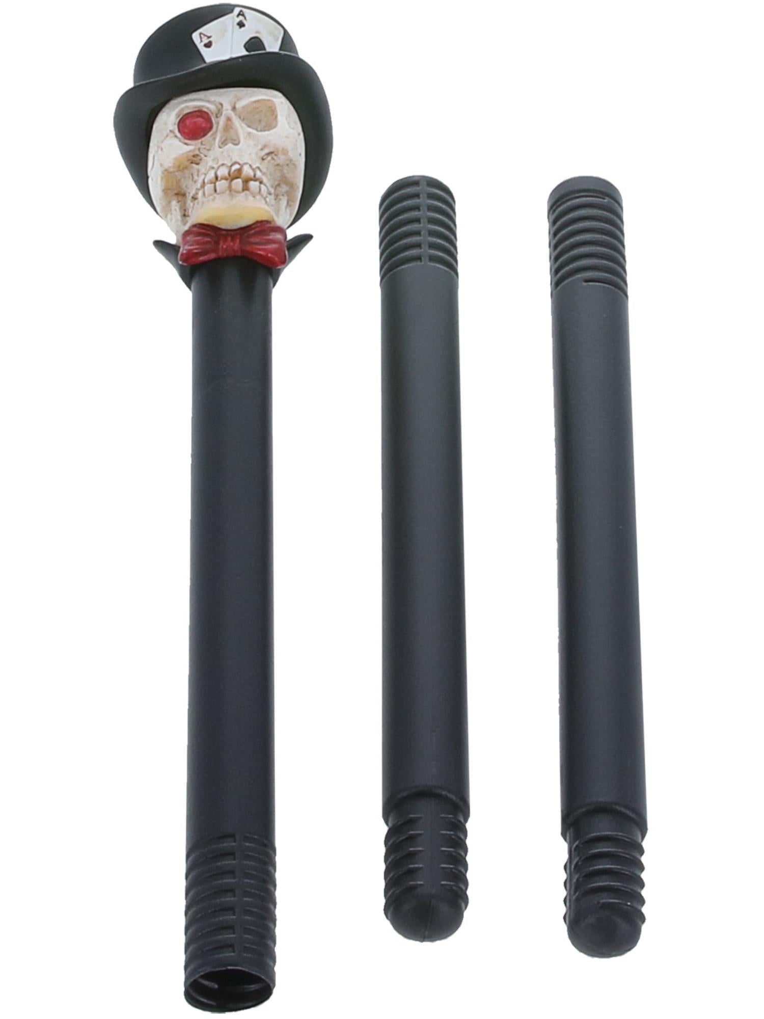 smiffys-fever-voodoo-gehstock-totenkopf-88cm-3-teilig image 2