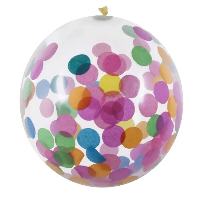 boland-31050-konfetti-luftballons-5-st-ck-transparent-30-cm image 1