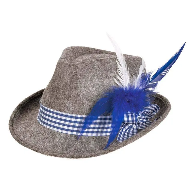 boland-headwear-wiesn-hut-blau-trachtenhut-volksfest image 1