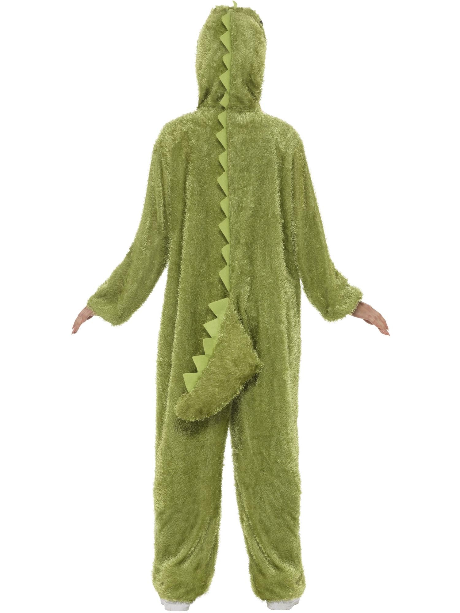 smiffys-fever-krokodil-kost-m-herren-gr-n-jumpsuit-m image 3