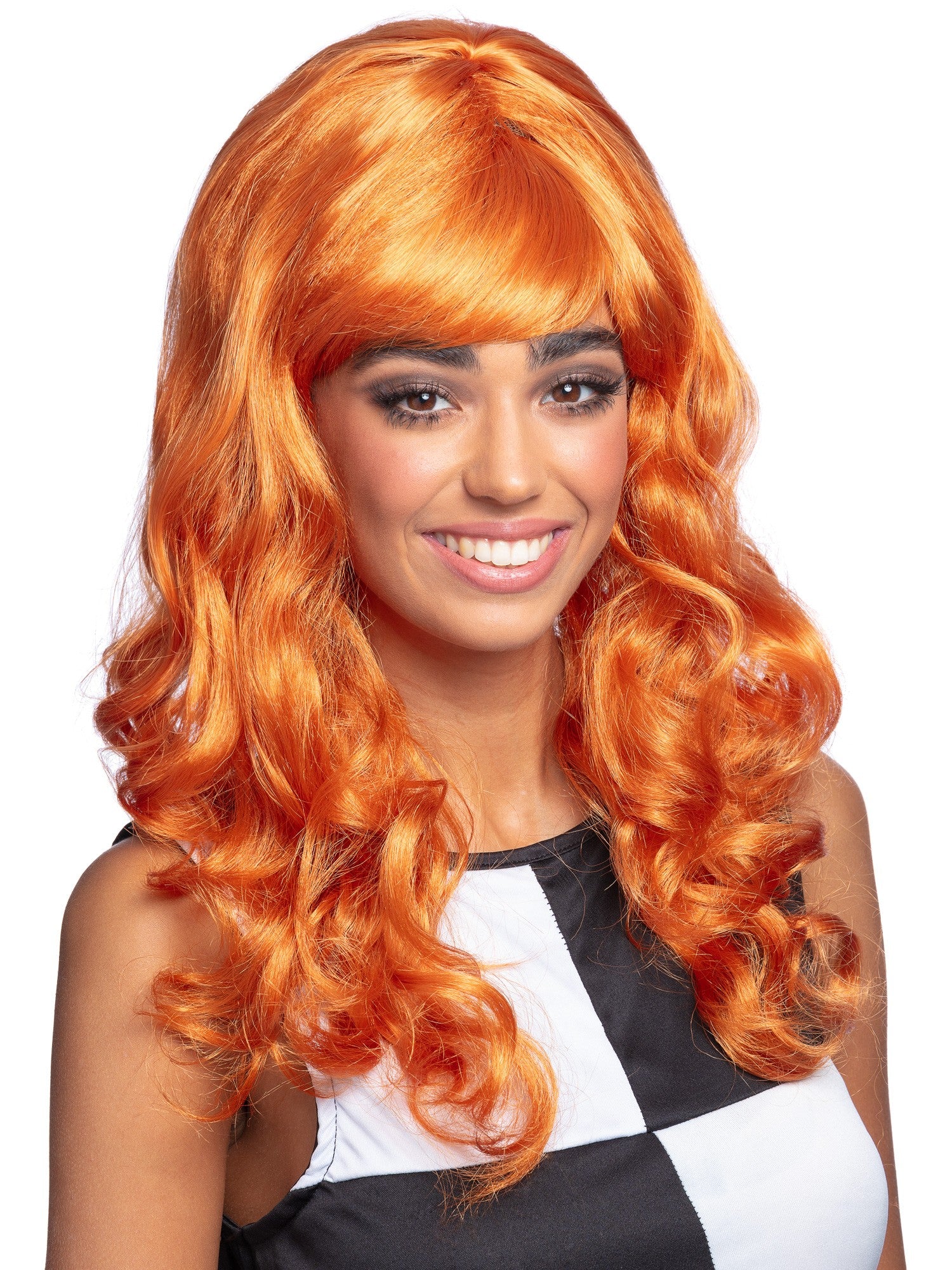 smiffys-fever-beehive-per-cke-damen-blond-locken-pony image 1
