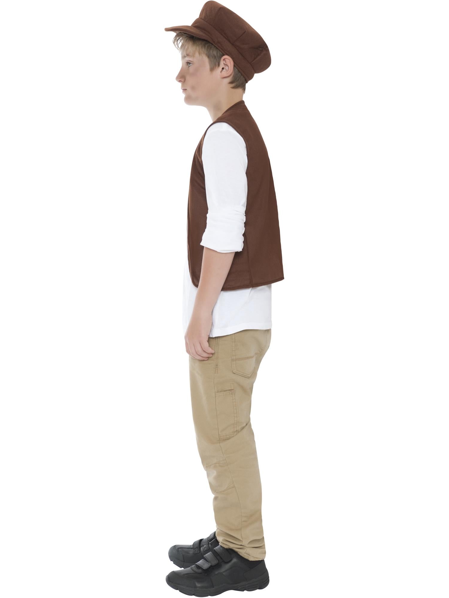 smiffys-fever-victorian-urchin-set-jungenkost-m-braun image 3