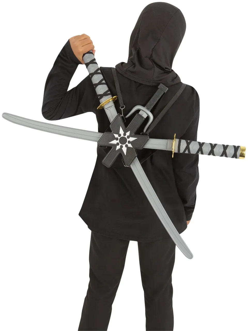 smiffys-fever-ninja-assassin-set-rucksack-kinder image 1