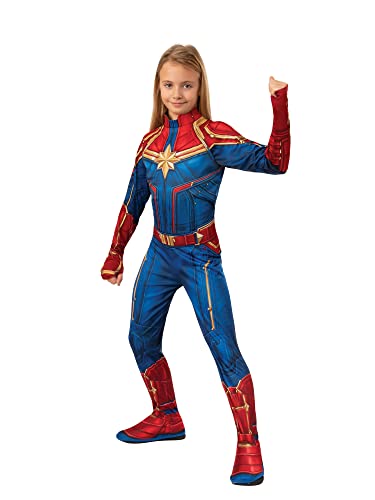 rubie-s-deluxe-captain-marvel-kinderkost-m-s-hero-suit image 7