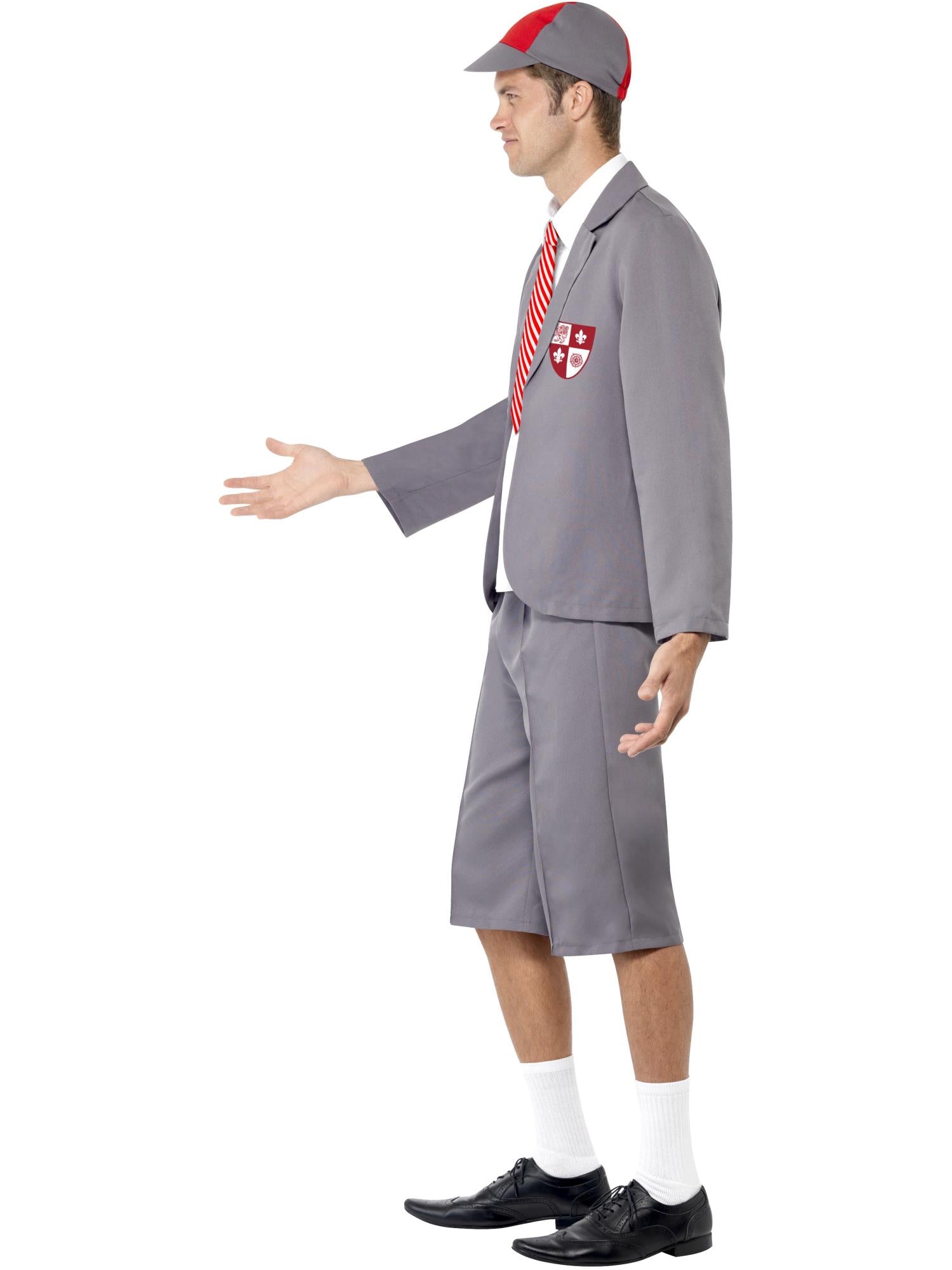 smiffys-fever-schoolboy-schuljungen-kost-m-grau-gr-m-5-tlg image 3