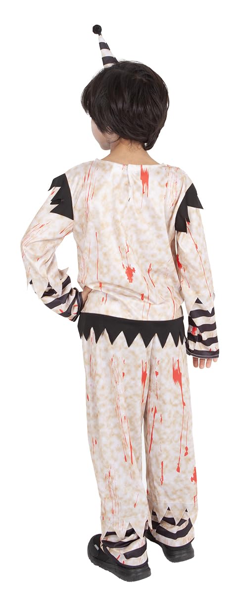 rubie-s-deluxe-poseso-clown-kost-m-kinder-l-11-13-jahre-mit-hut image 2