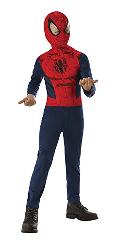 rubie-s-deluxe-spiderman-kost-m-kinder-l-8-10-jahre-mit-maske image 6