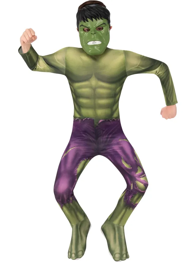 rubie-s-deluxe-hulk-kinderkost-m-gr-l-mit-maske-und-muskeln image 1