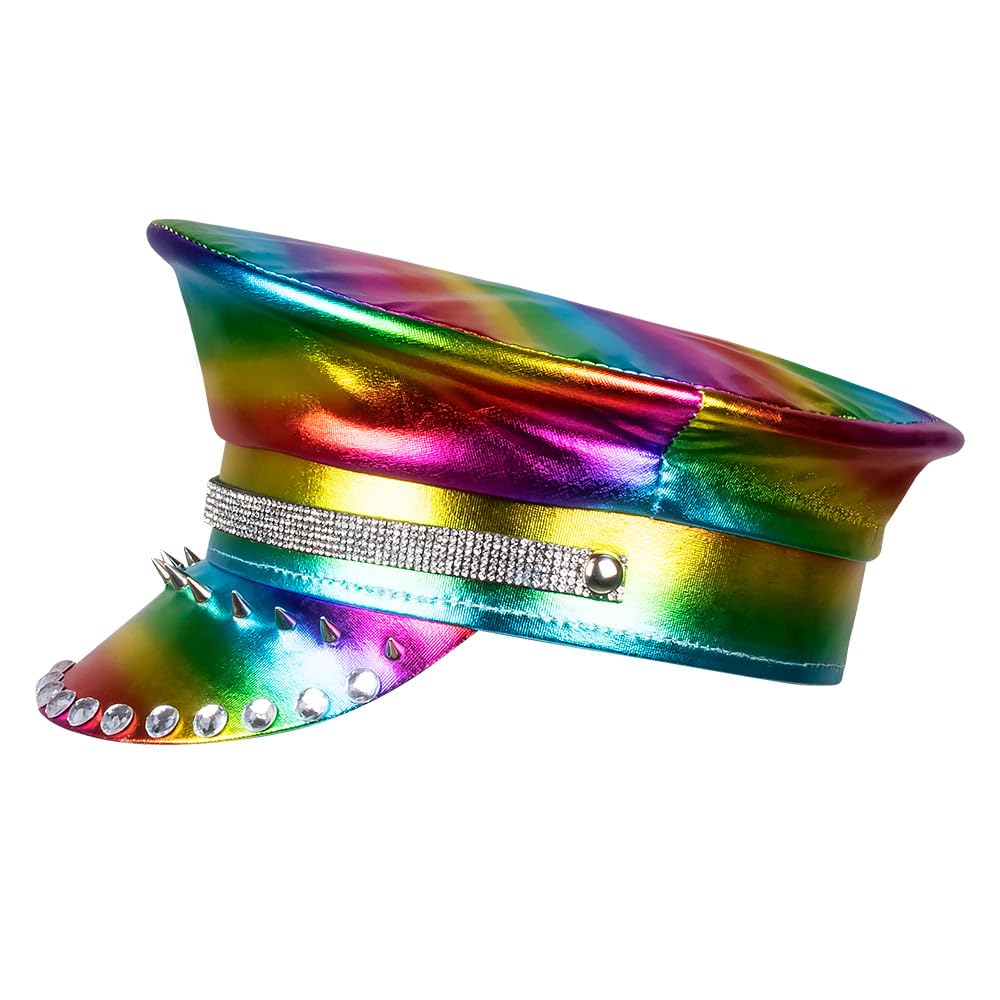 boland-regenbogen-m-tze-nieten-strass-bunt-einheitsgr-e image 2