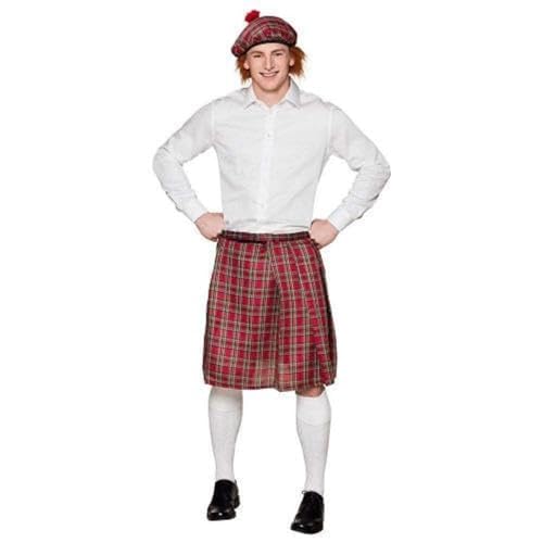 boland-mister-tartan-barett-mit-haar-schotten-karo-m-tze image 8