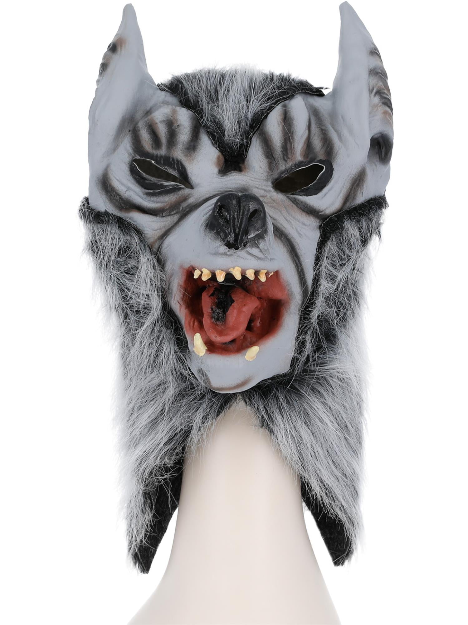 smiffys-fever-wolf-maske-25564-latex-grau-einheitsgr-e image 2