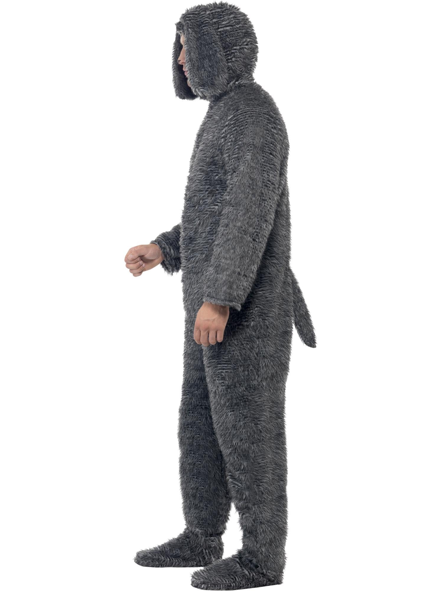 smiffys-fever-fluffy-hundekost-m-grau-overall-gr-m-l image 3