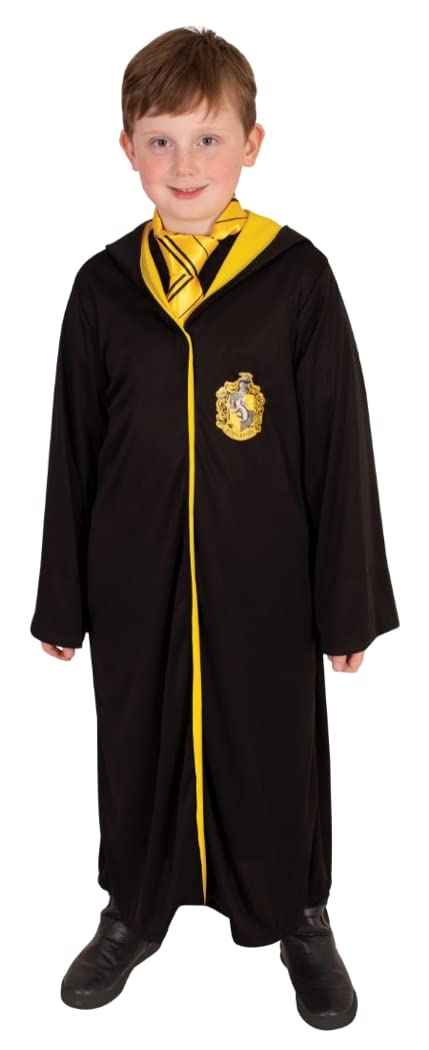 rubie-s-harry-potter-hufflepuff-kleid-kinder-7-10-jahre-kapuze image 1