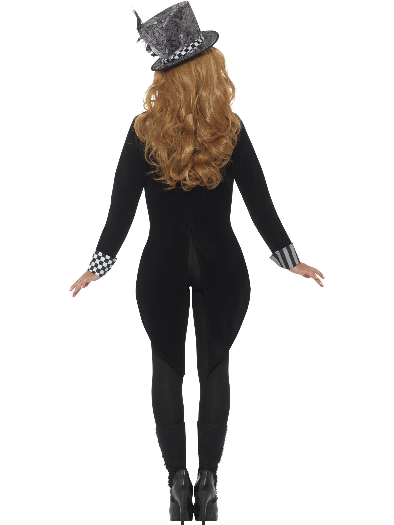 smiffys-fever-deluxe-dark-miss-hatter-kost-m-damen image 2