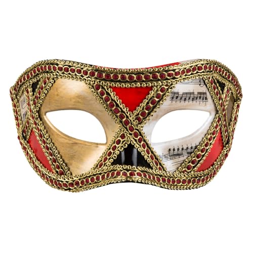 boland-masks-venice-augenmaske-scacchi-gr-n-venezianisch image 4