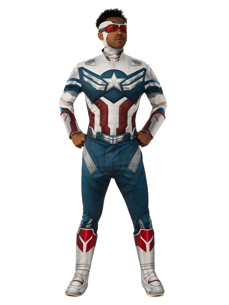 rubie-s-deluxe-captain-america-kost-m-herren-xl-mit-muskelbrust image 1
