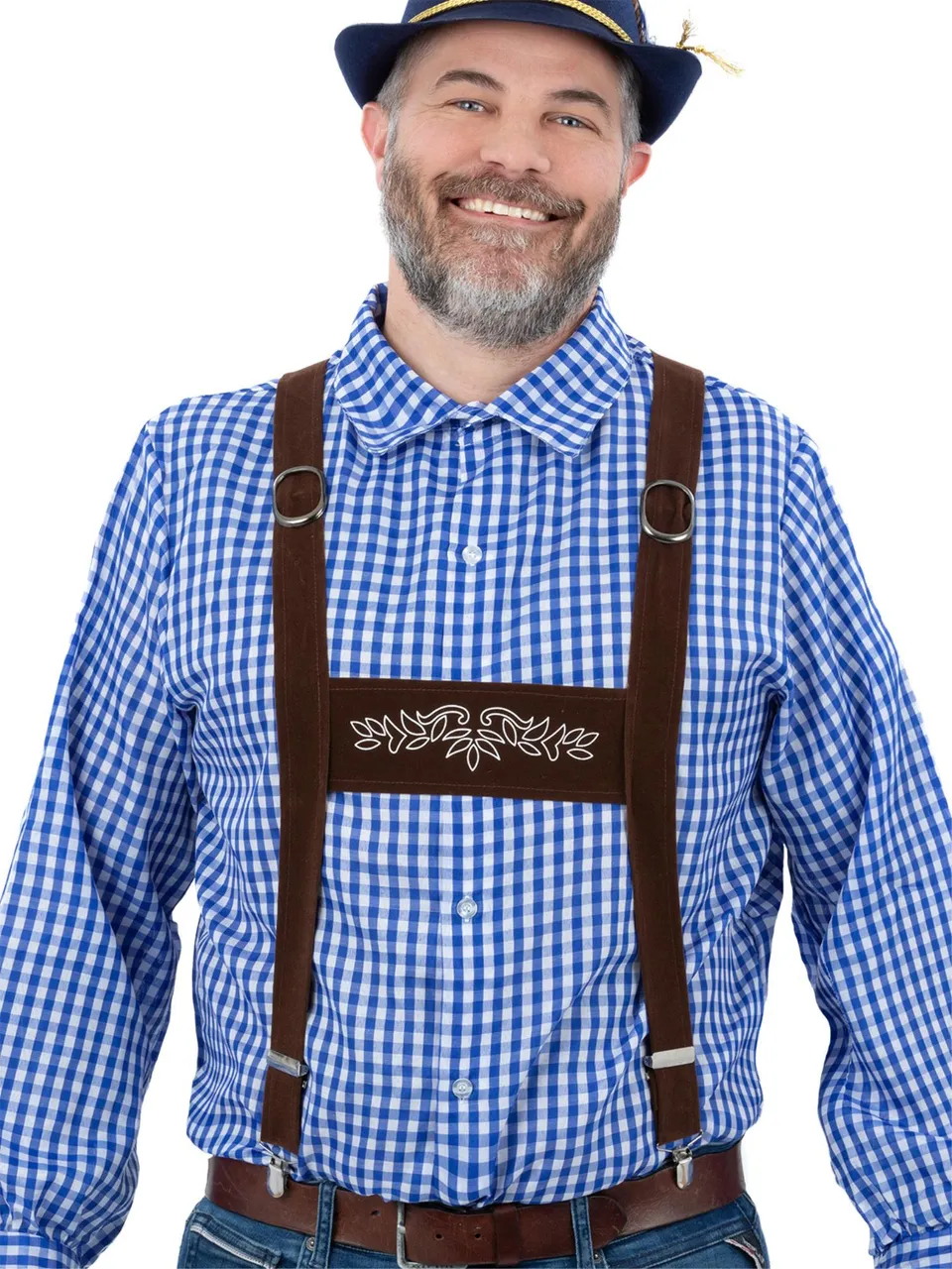 smiffys-fever-lederhosen-hosentr-ger-braun image 1