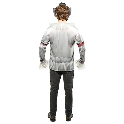 rubie-s-deluxe-herren-kost-m-party-einheitsgr-e-rot-schwarz image 8