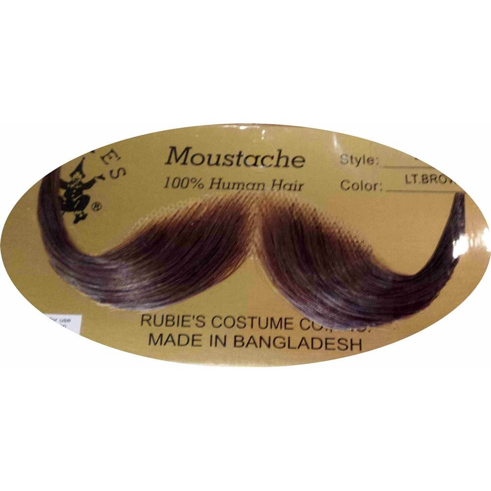 rubie-s-deluxe-schnurrbart-mittelbraun-einheitsgr-e image 2