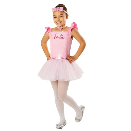 rubie-s-deluxe-barbie-ballerina-kost-m-kinder-rosa-kleid image 8