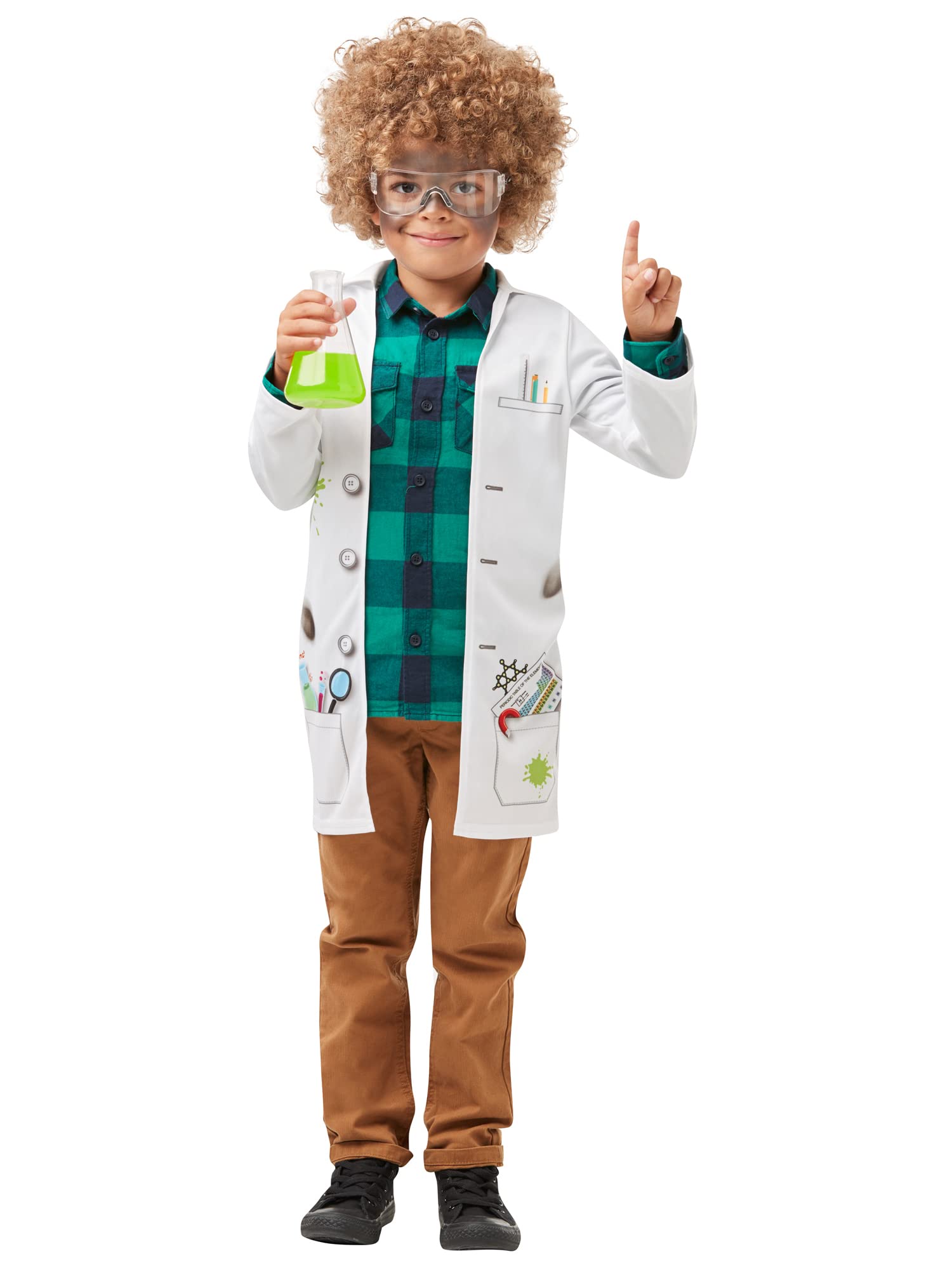 rubie-s-deluxe-wissenschaftler-jacke-kinder-l-labor image 2